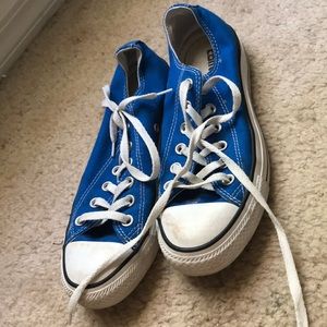 Blue converse